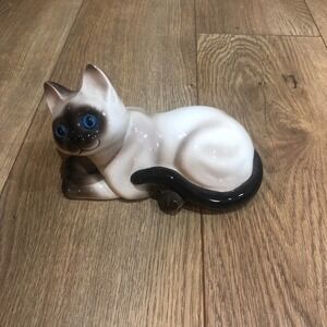Enesco vintage siamese cat figurine excellent condition